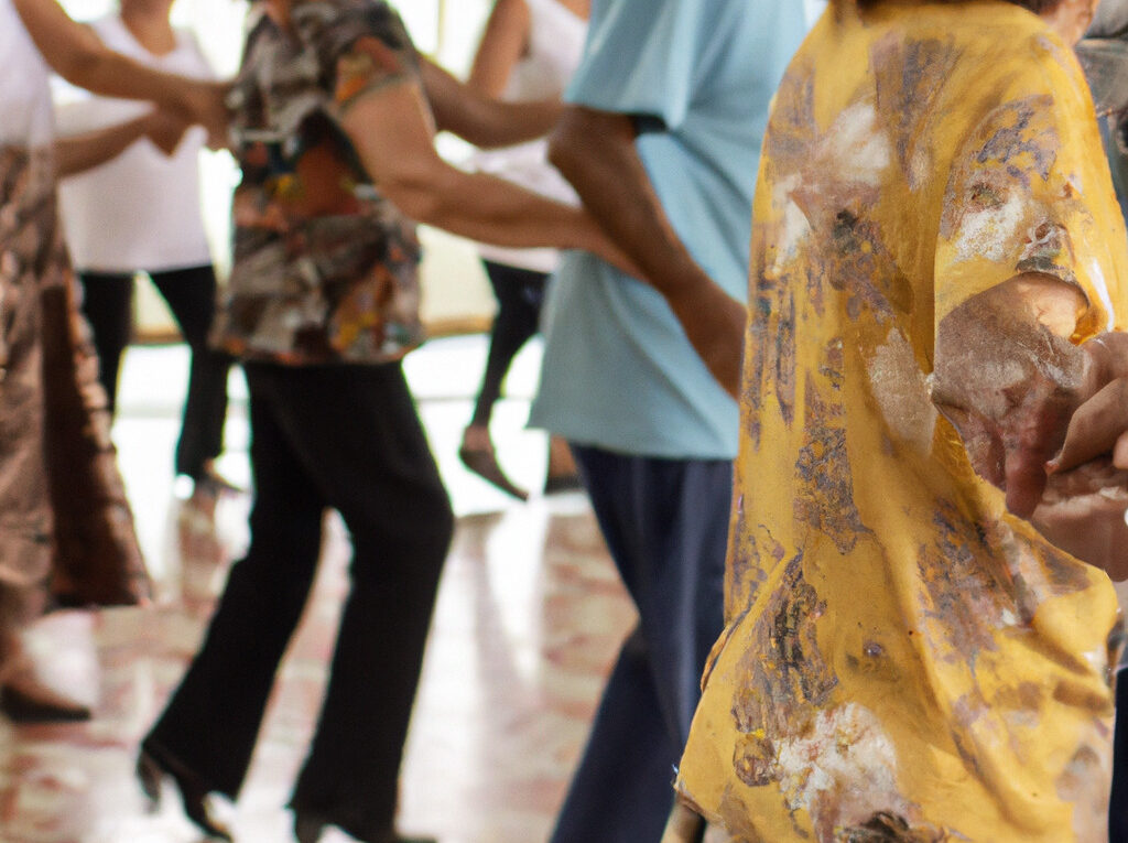 Benefício dança para idodos